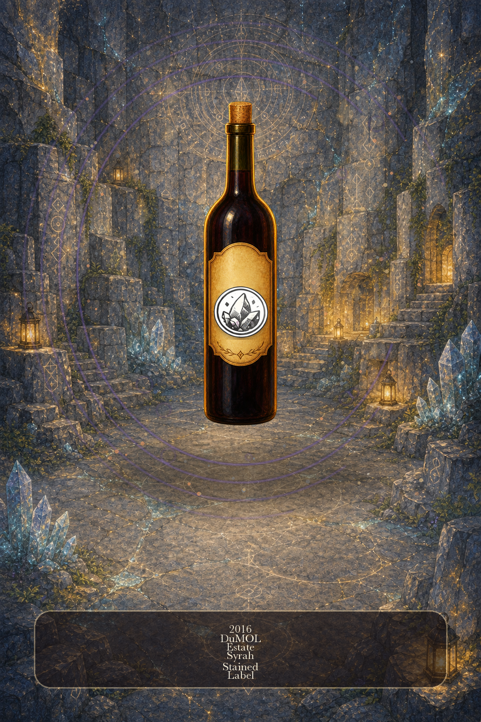 2016 DuMOL Estate Syrah Stained Label