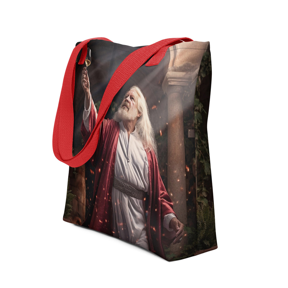 Saint Jim Tote bag