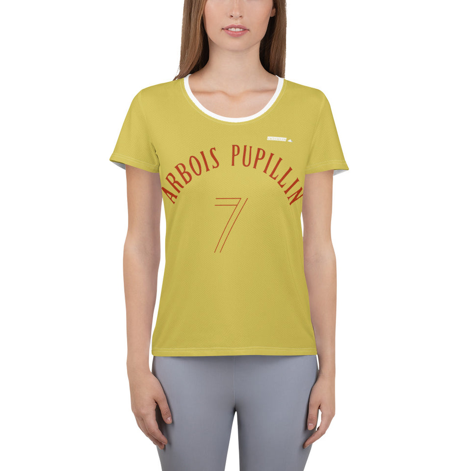 Jura Vin Jaune  Women's Athletic T-shirt