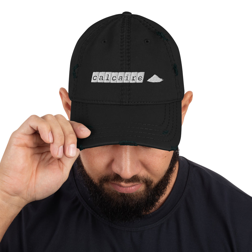 Calcaire Distressed Dad Hat