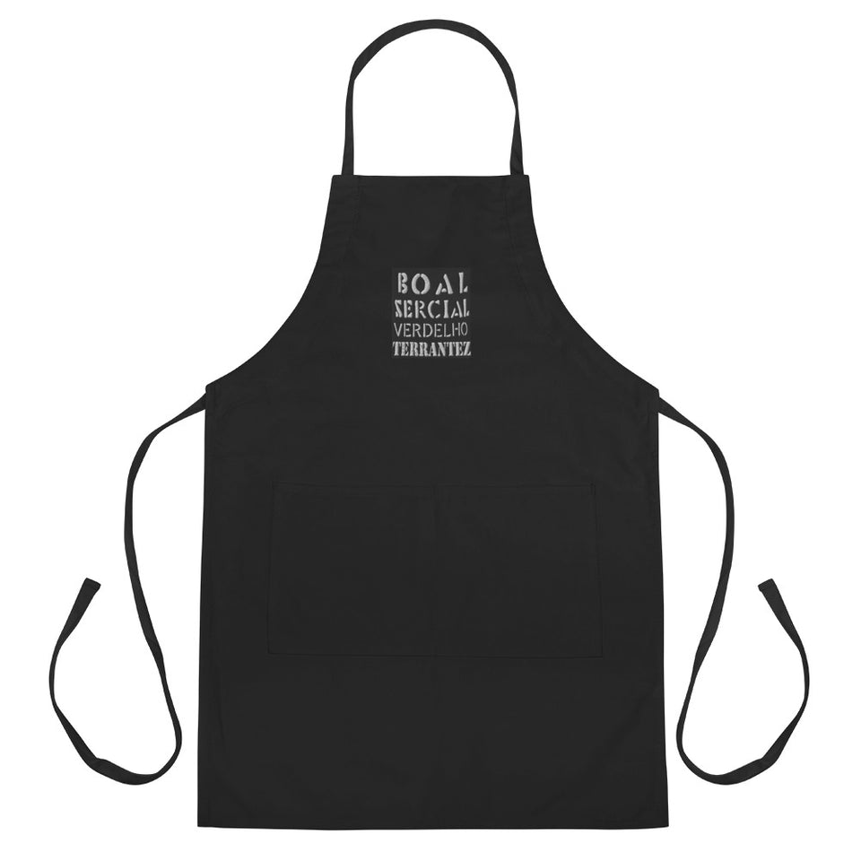 Madeira Grapes Embroidered Apron