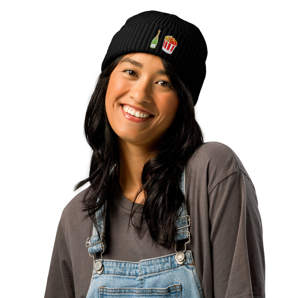 Champagne & Fried Chicken Fisherman Beanie