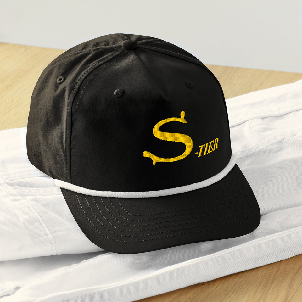 S-Tier Champagne Golf Rope Cap