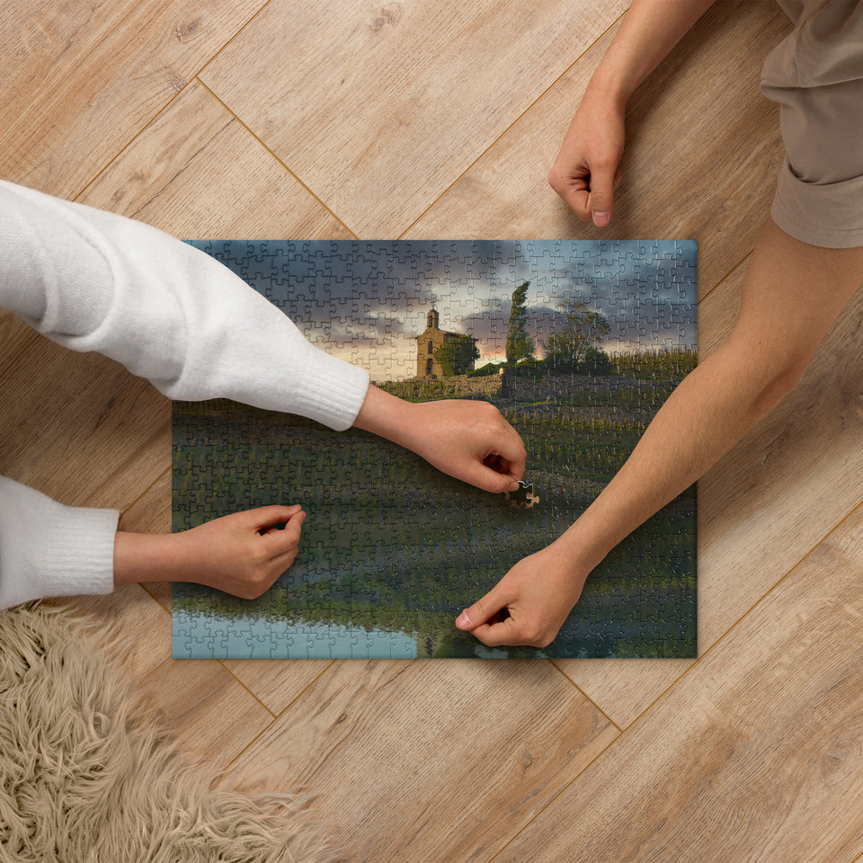 Stereophonic "Une Autre Fin Est Posible" Syrah Jigsaw Puzzle