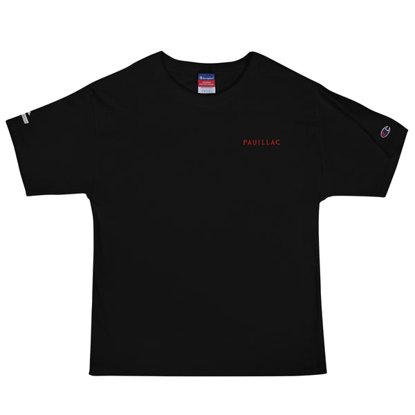 Pauillac Embroidered Men's Heavy Champion T-Shirt