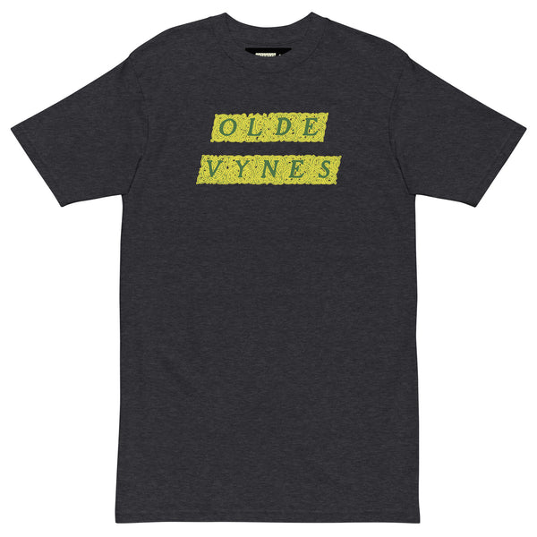 Olde Vynes Men’s premium heavyweight tee