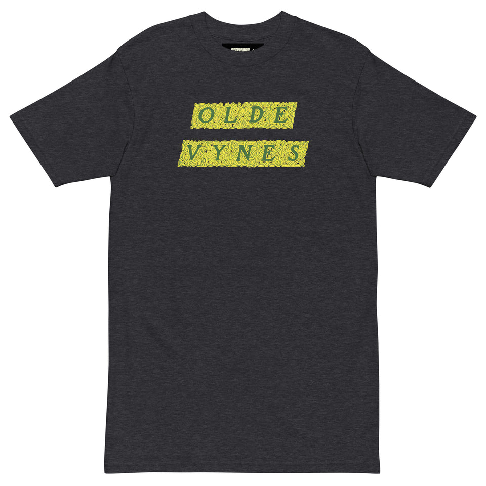 Olde Vynes Men’s premium heavyweight tee