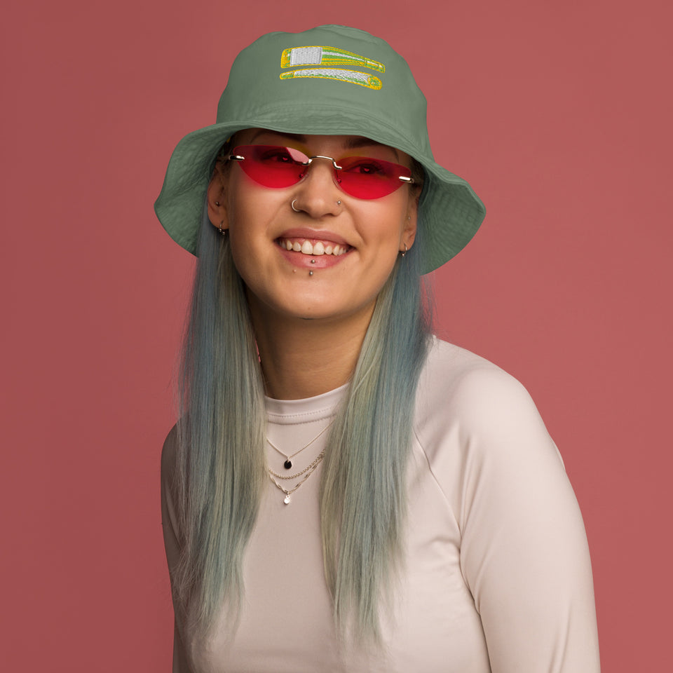 All I Need Embroidered Organic bucket hat
