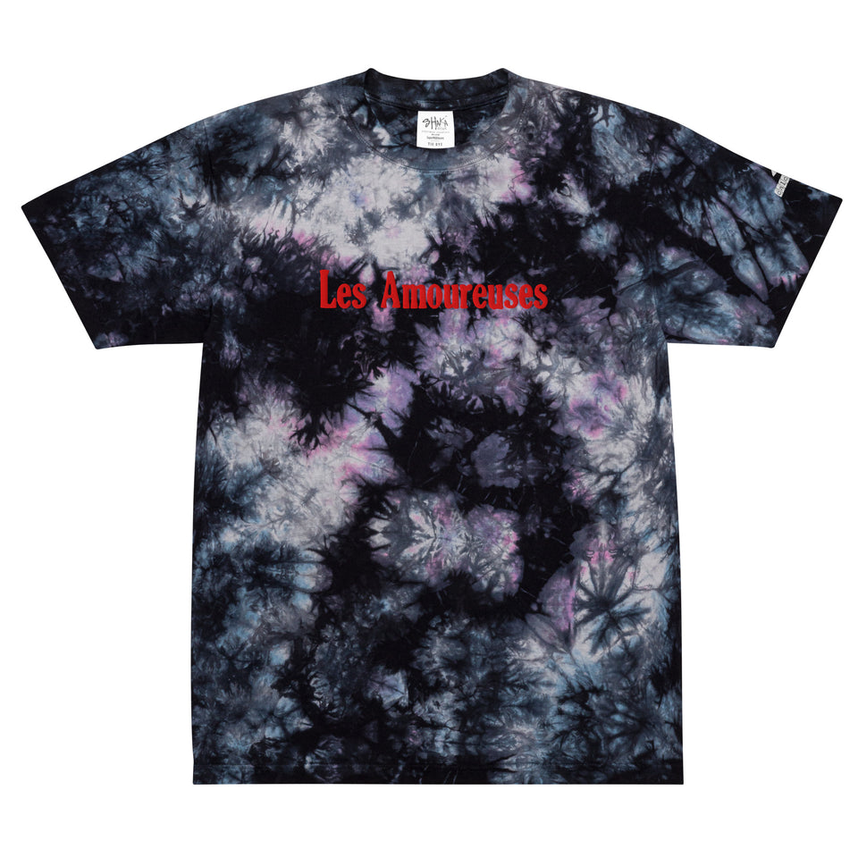 Les Amoureuses Oversized tie-dye t-shirt
