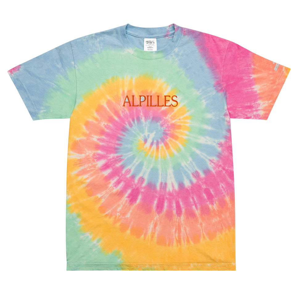 Alpilles Embroidered Heavy Tie Dye Shirt