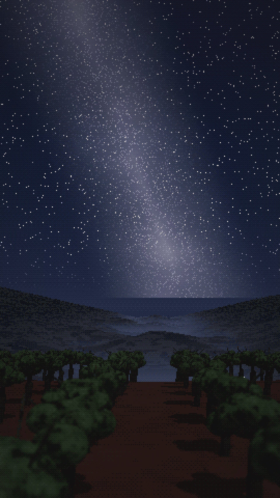Video: the Milky Way over old vines, and a telescope pointed at the stars