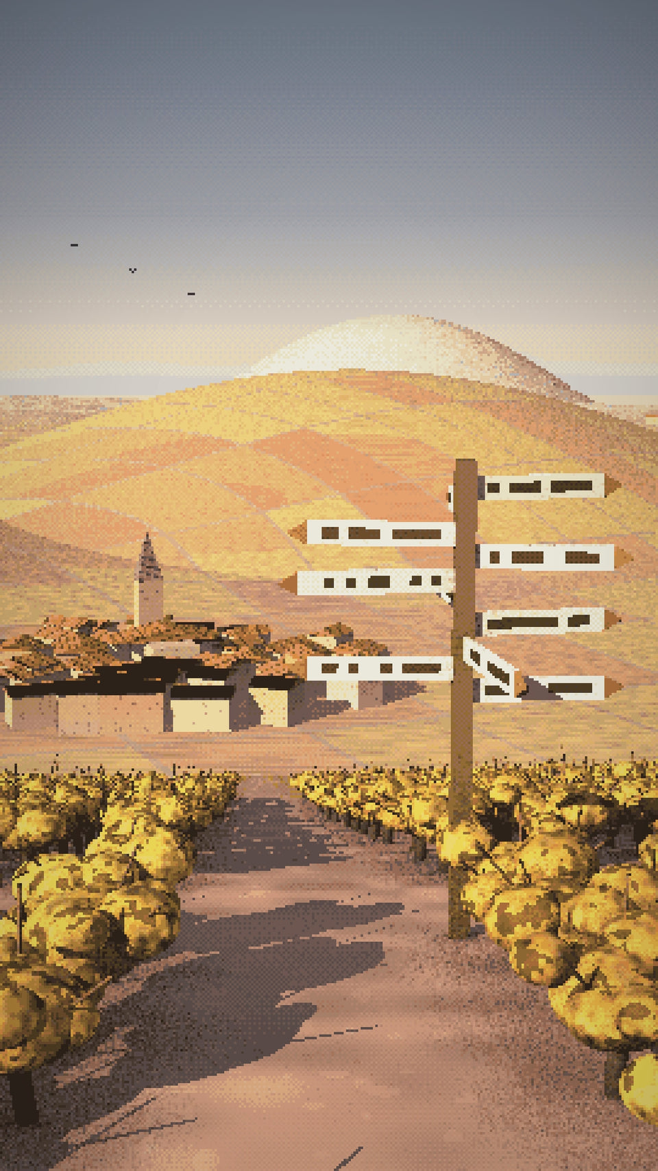 Video: a crossroads in the Beaujolais with a signpost to all ten crus