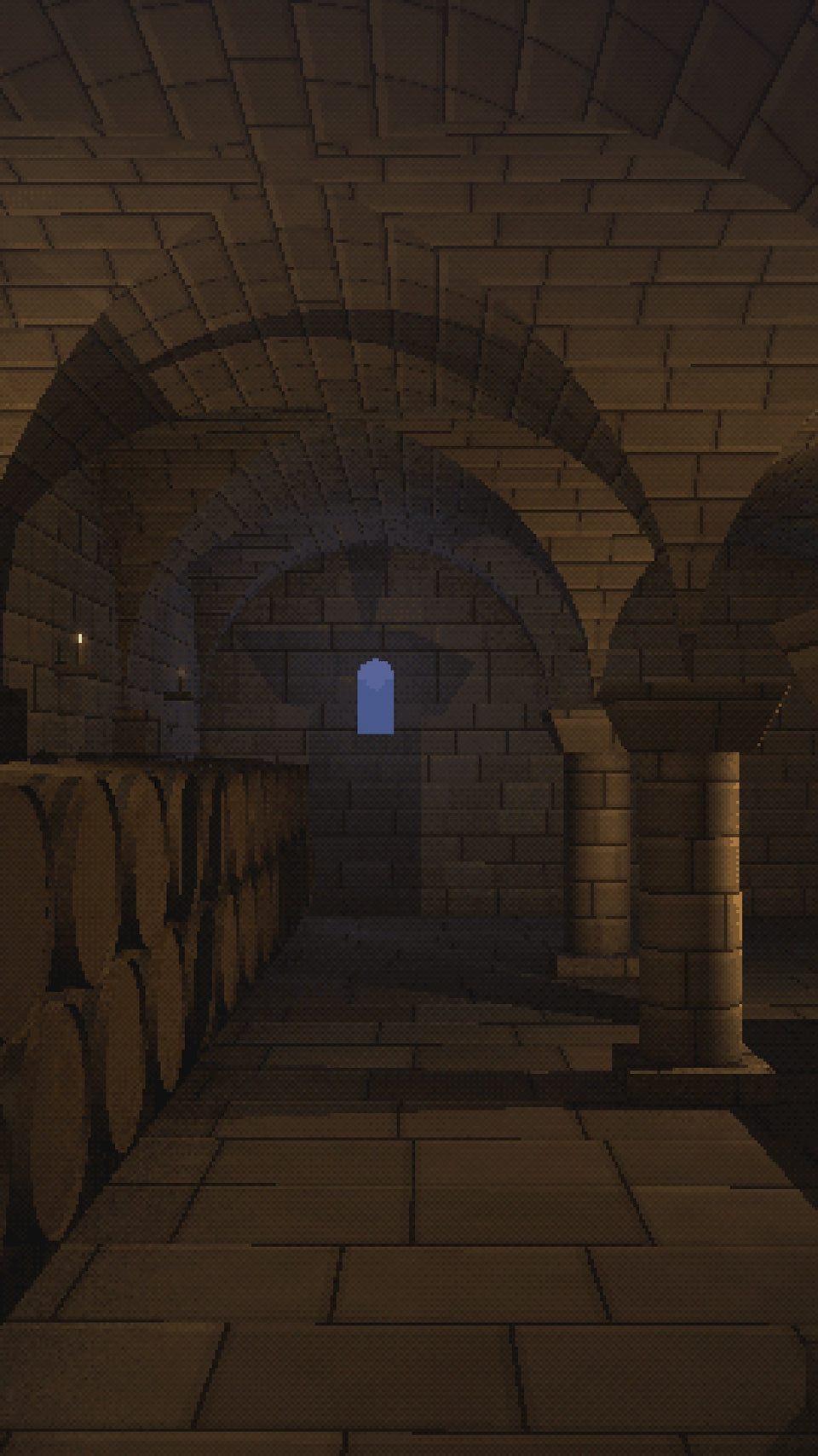 Video: The monks' old cellar in Chablis, vaults and casks by candlelight
