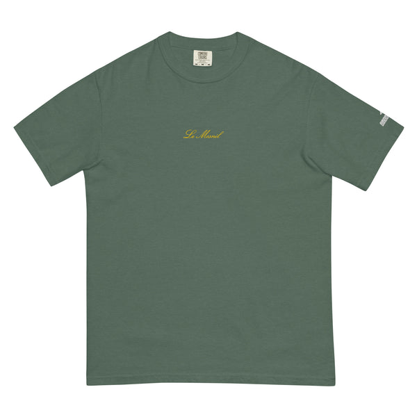 Le Mesnil Embroidered heavyweight t-shirt