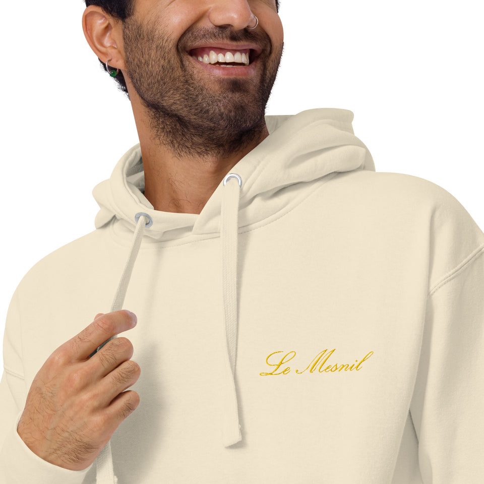 Le Mesnil on Chalk - Comfy Hoodie