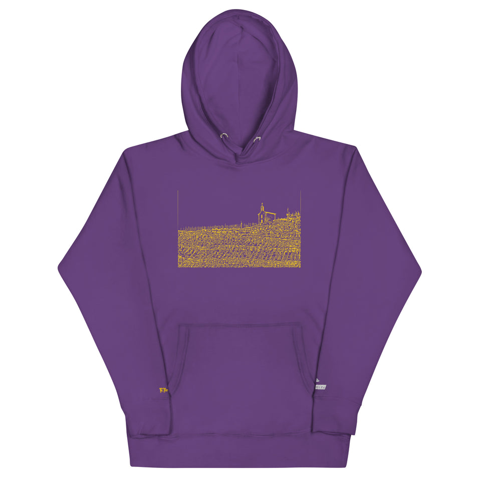 L'Hermitage - Fully Embroidered Deluxe Comfy Hoodie