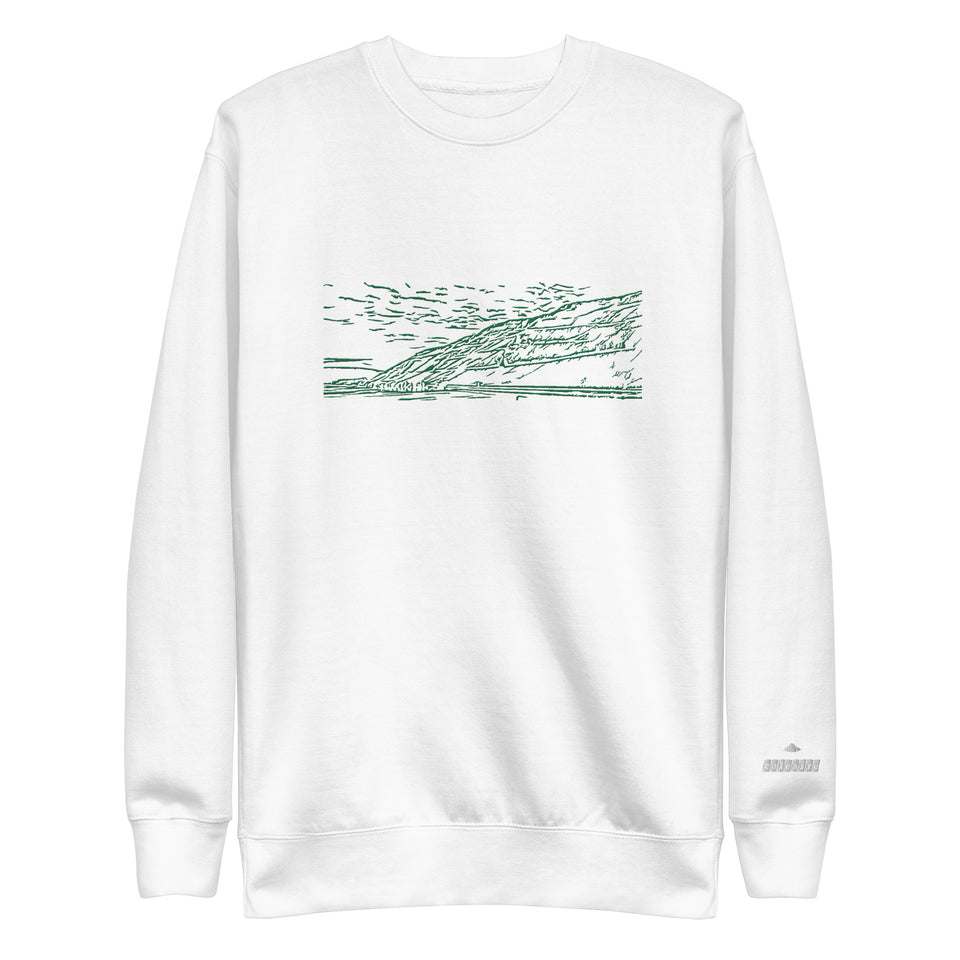 Mosel Embroidered Landscape - Premium Sweatshirt