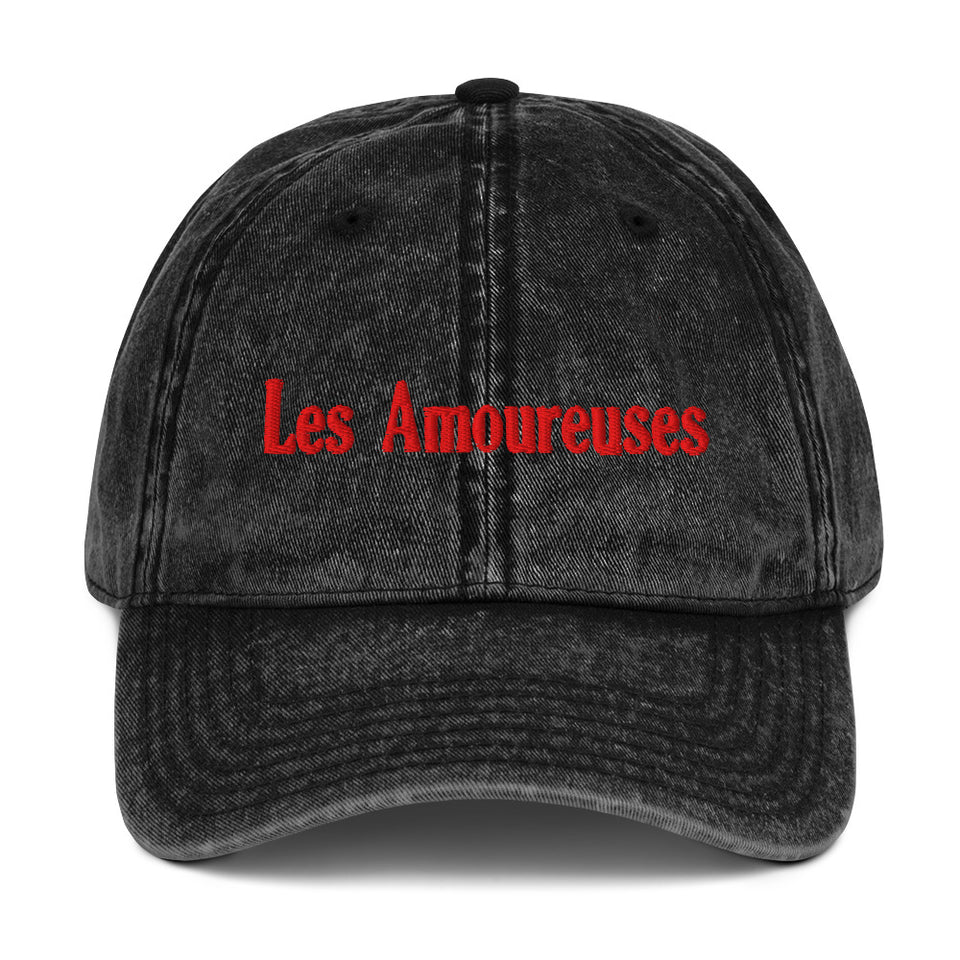 Les Amoureuses Cotton Twill Cap