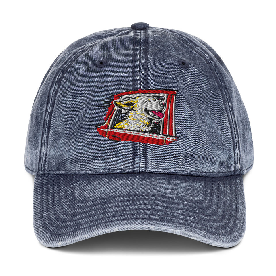 Best Buddy Embroidered Vintage Cotton Twill Cap