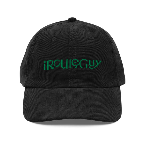 Irouleguy Embroidered Vintage corduroy cap