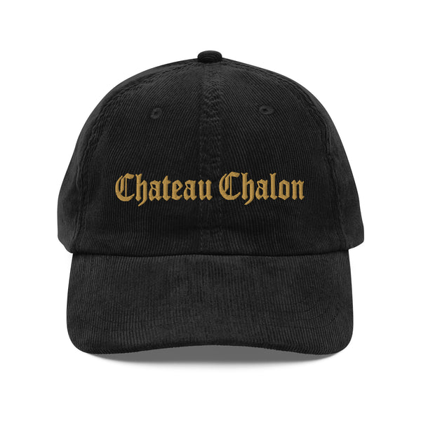 Chateau Chalon Embroidered Vintage corduroy cap