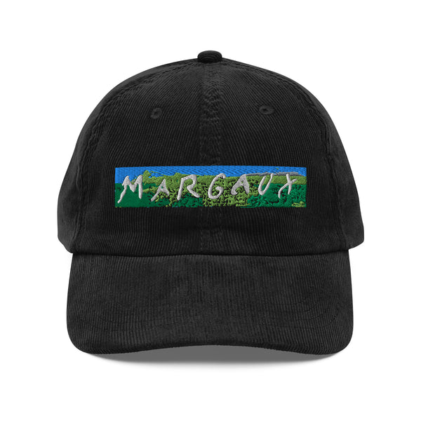 Margaux Friends Embroidered Vintage corduroy cap