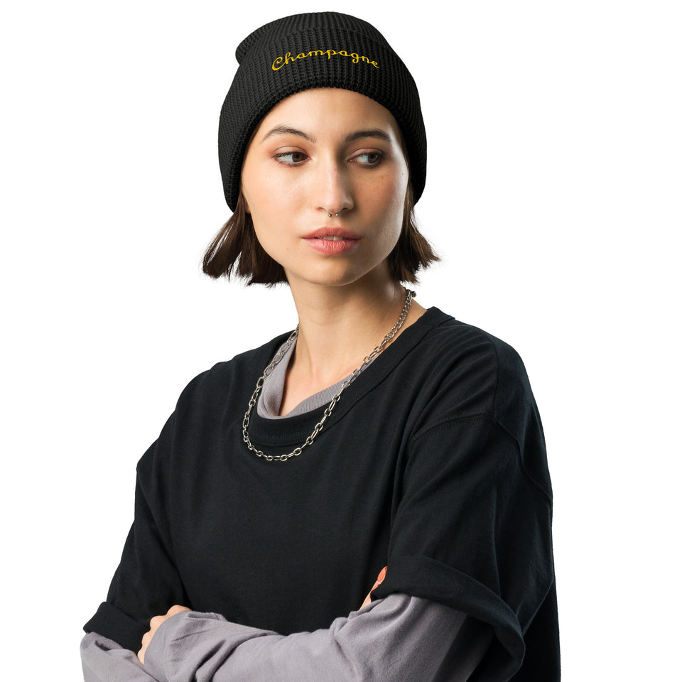 Champagne Waffle beanie