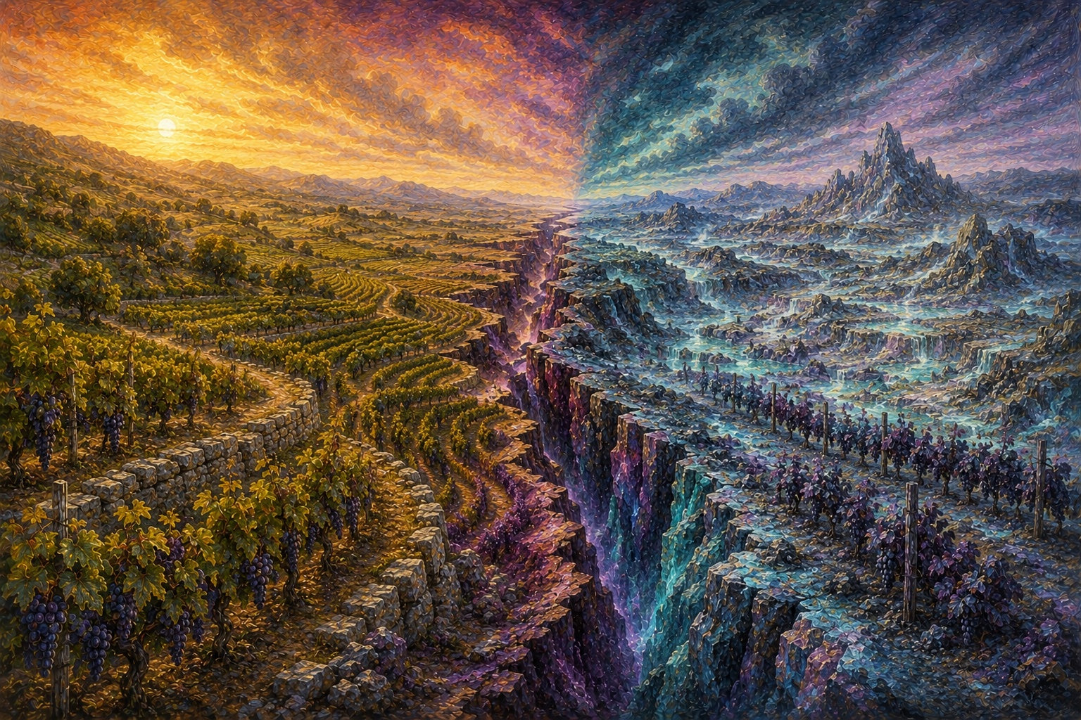 Mystic energy landscape
